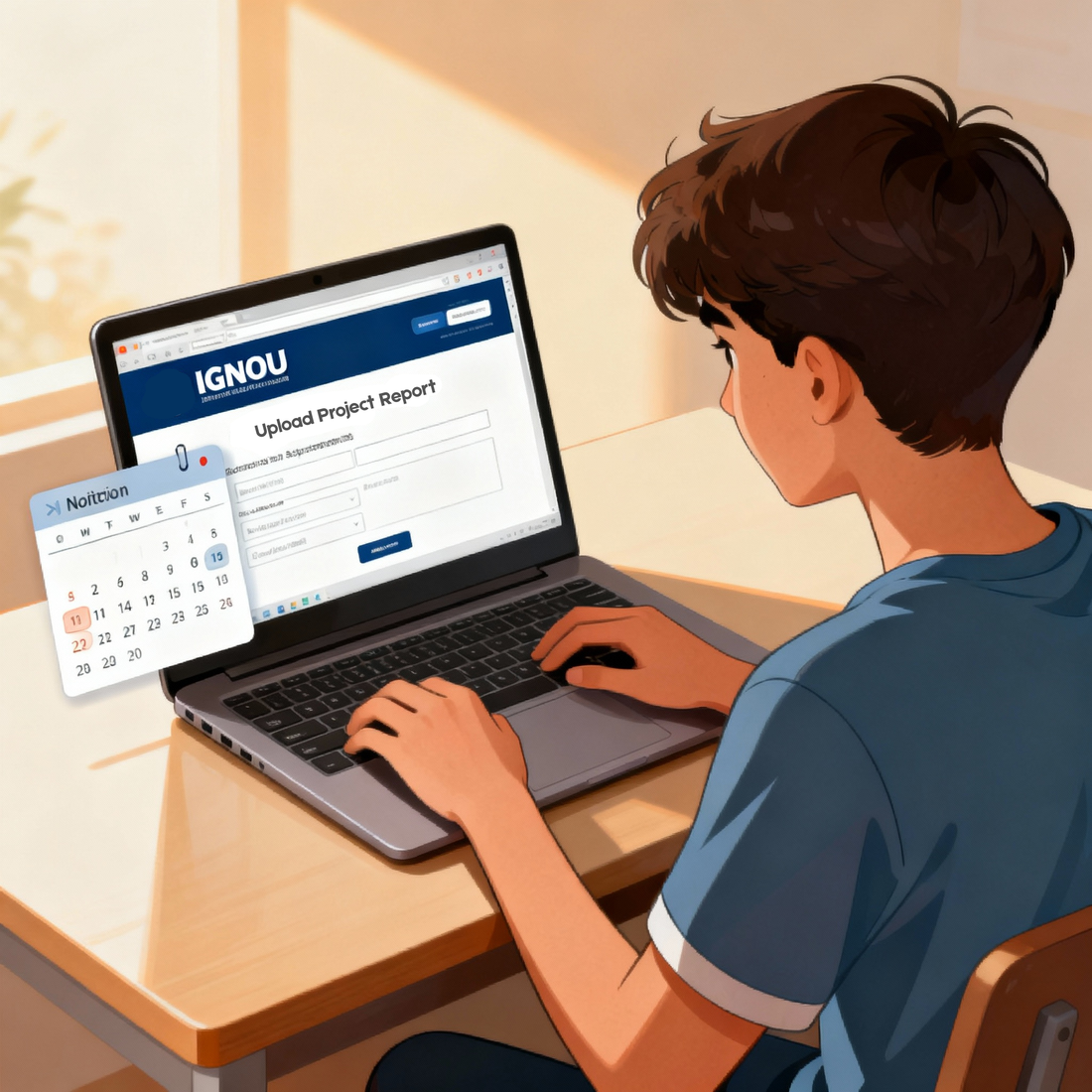 IGNOU Project Report Submission