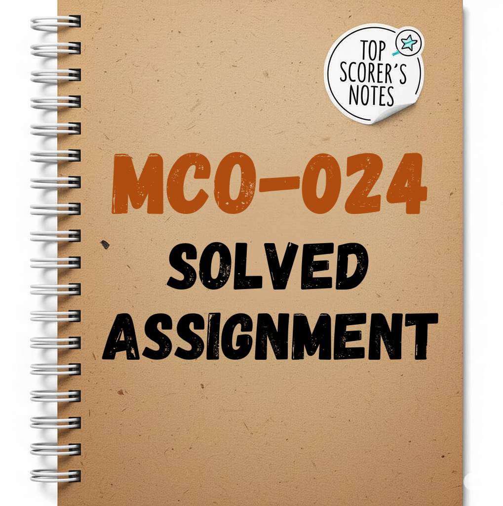 MCO-024 Solved Assignment