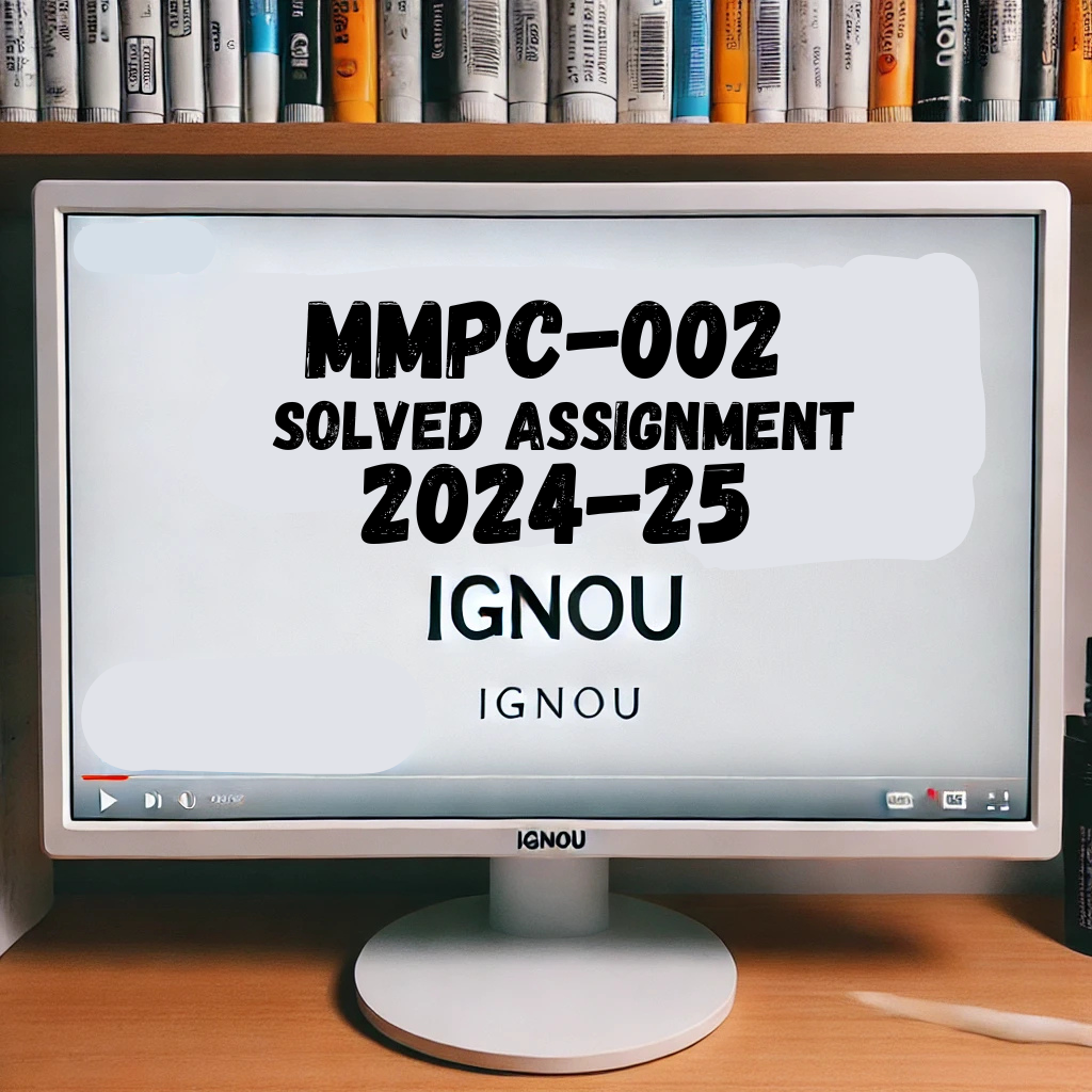 MMPC-002 Solved Assignment