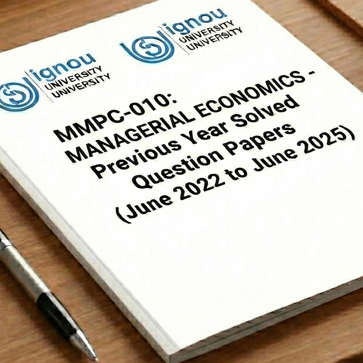 MMPC-010 June 2022 to June 2025 Previous Year Solved Question Paper