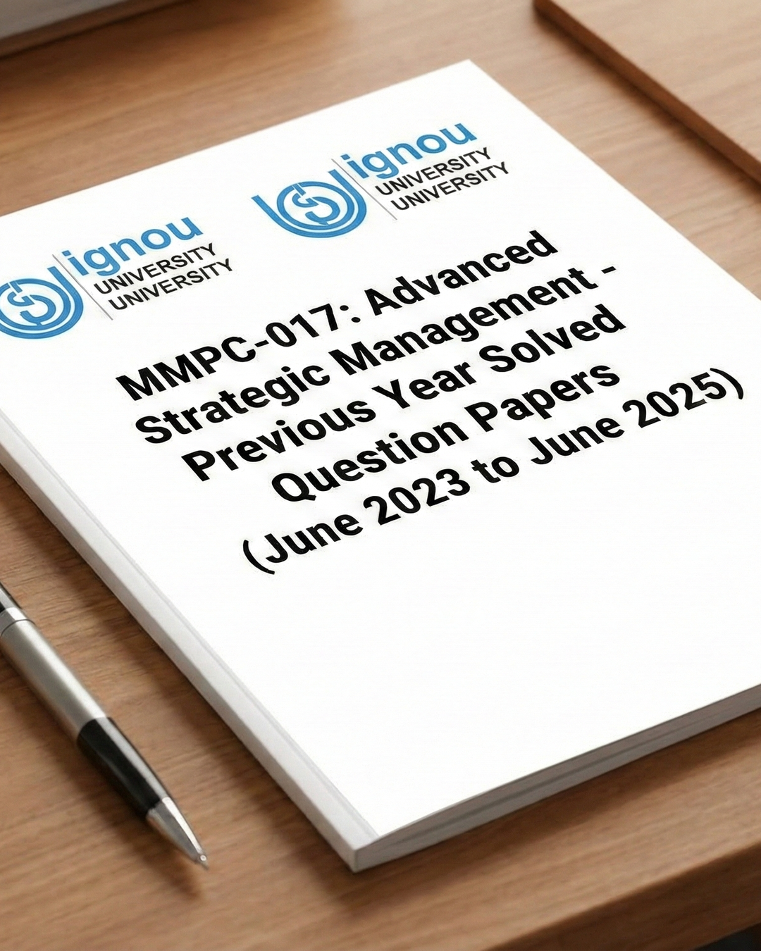 MMPC-017 June 2023 to June 2025 Previous Year Solved Question Paper